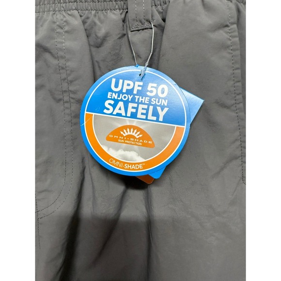 Columbia PFG Men's Swim Trunks Size Large Gray SPF 50 NWT - Picture 4 of 5